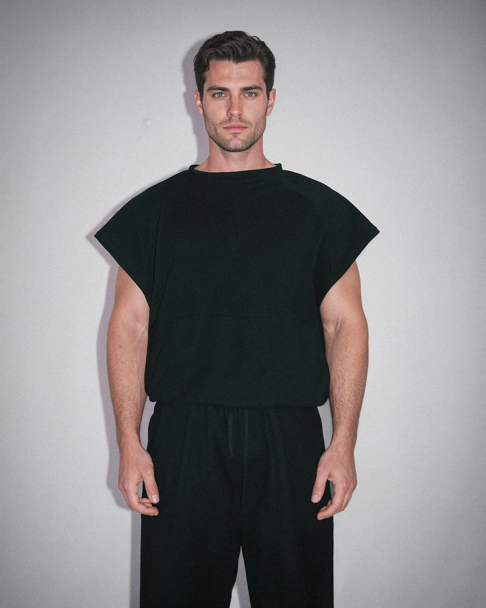TANK TOP CONCRETE SHORT