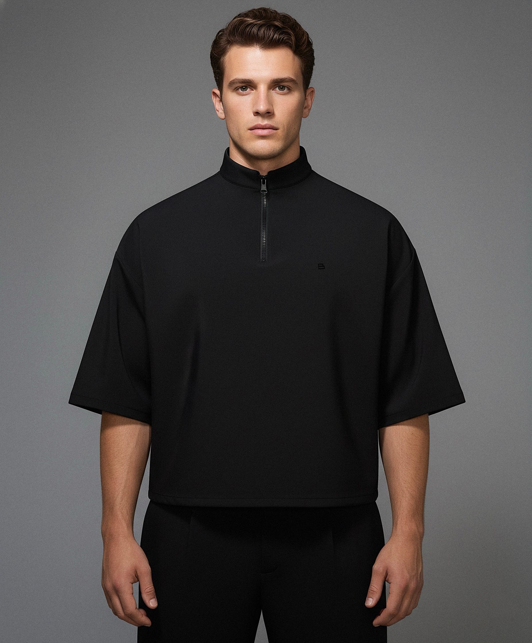CAMISA BOXY FIT CONCRETE