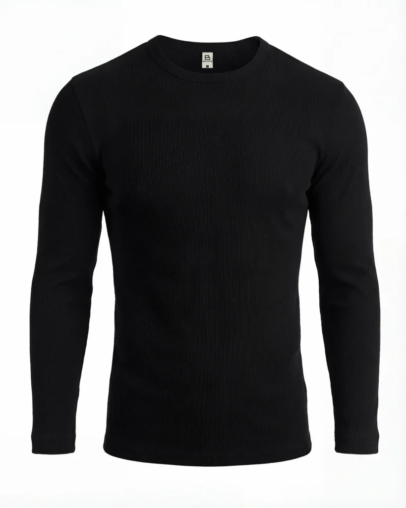 Muscle-Slim-t-Shirt-ML-Black