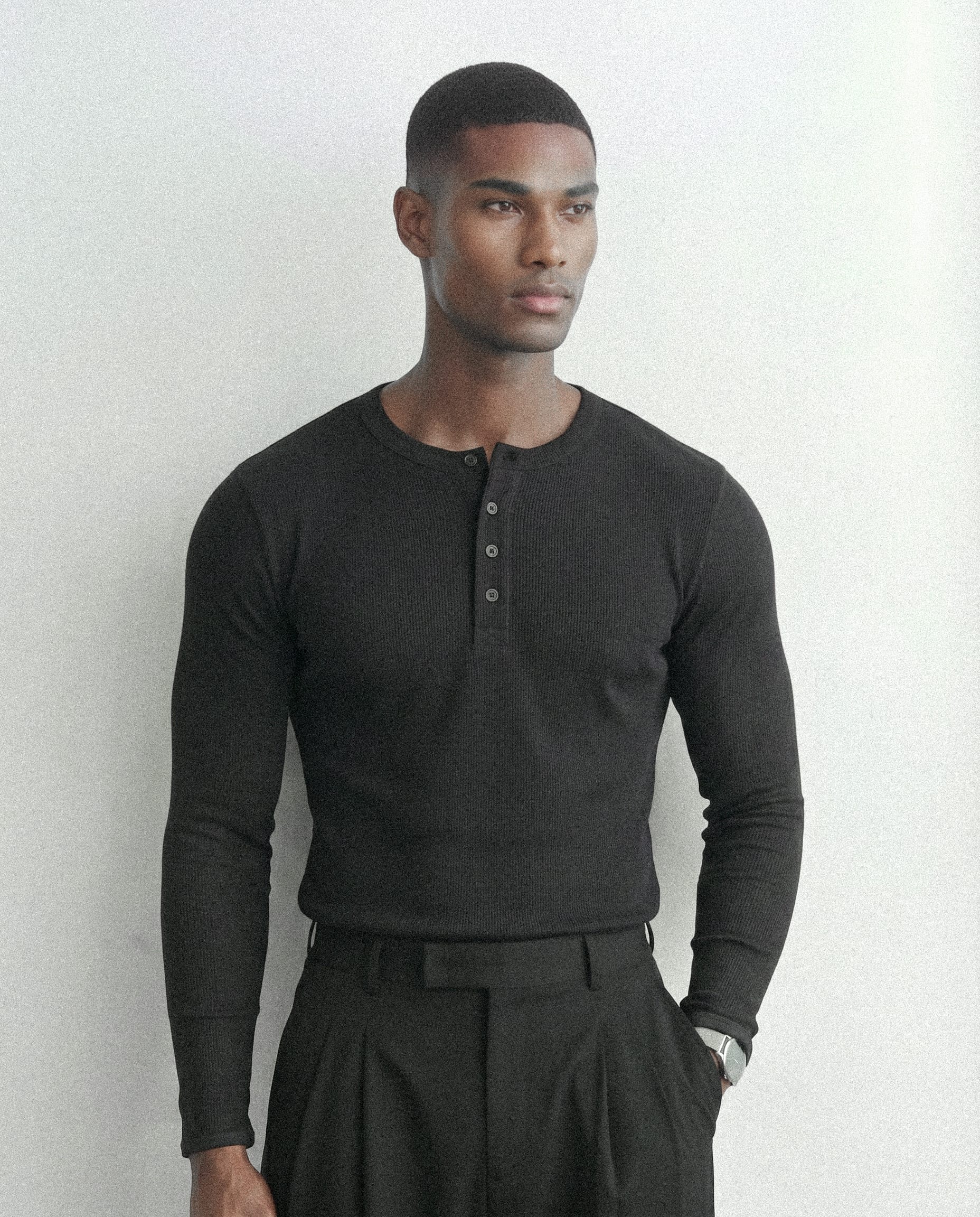 CAMISETA HENLEY FOUR BEAM ML