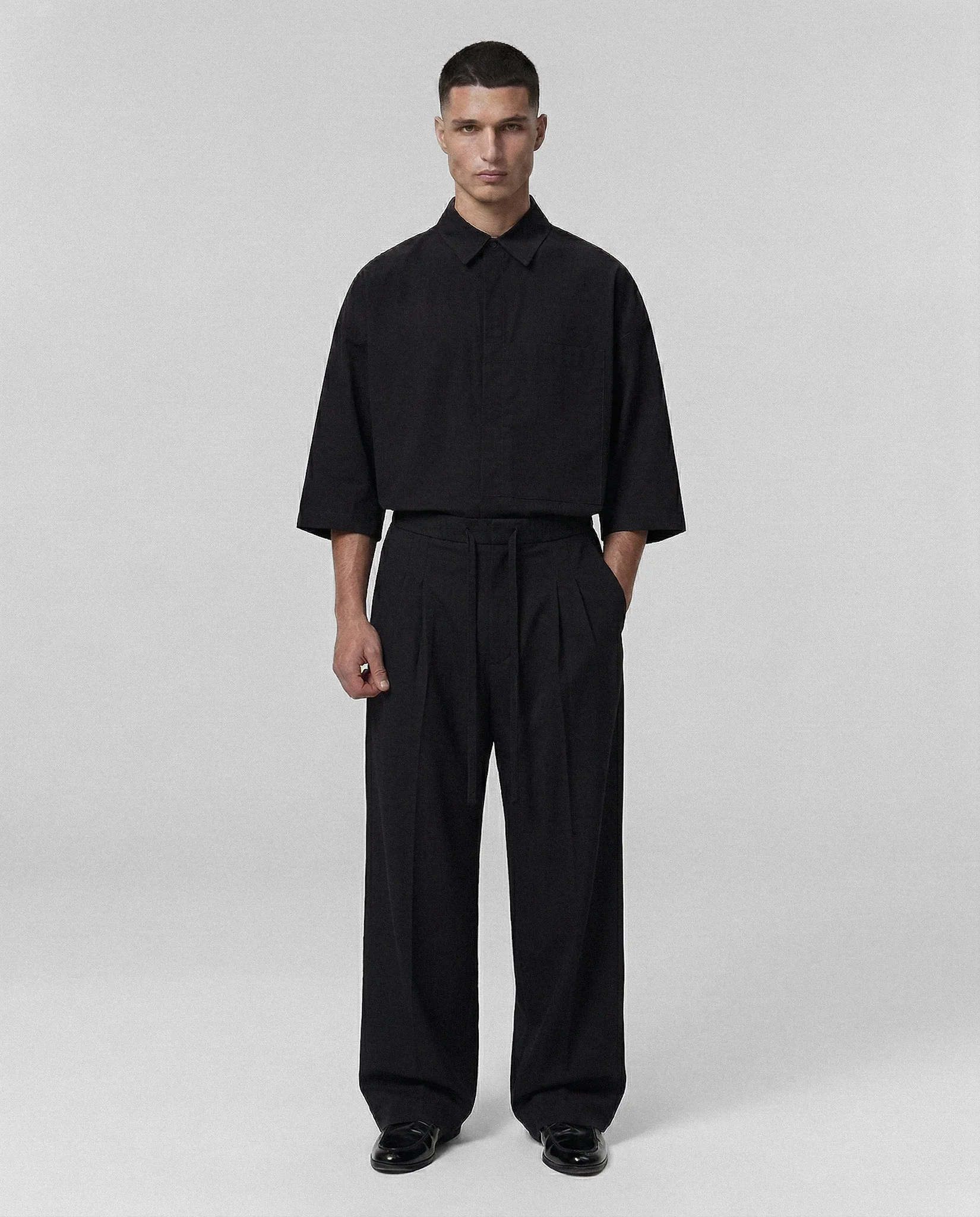 PANTALON  TROUSER DOUBLE WAVE CONCRETE