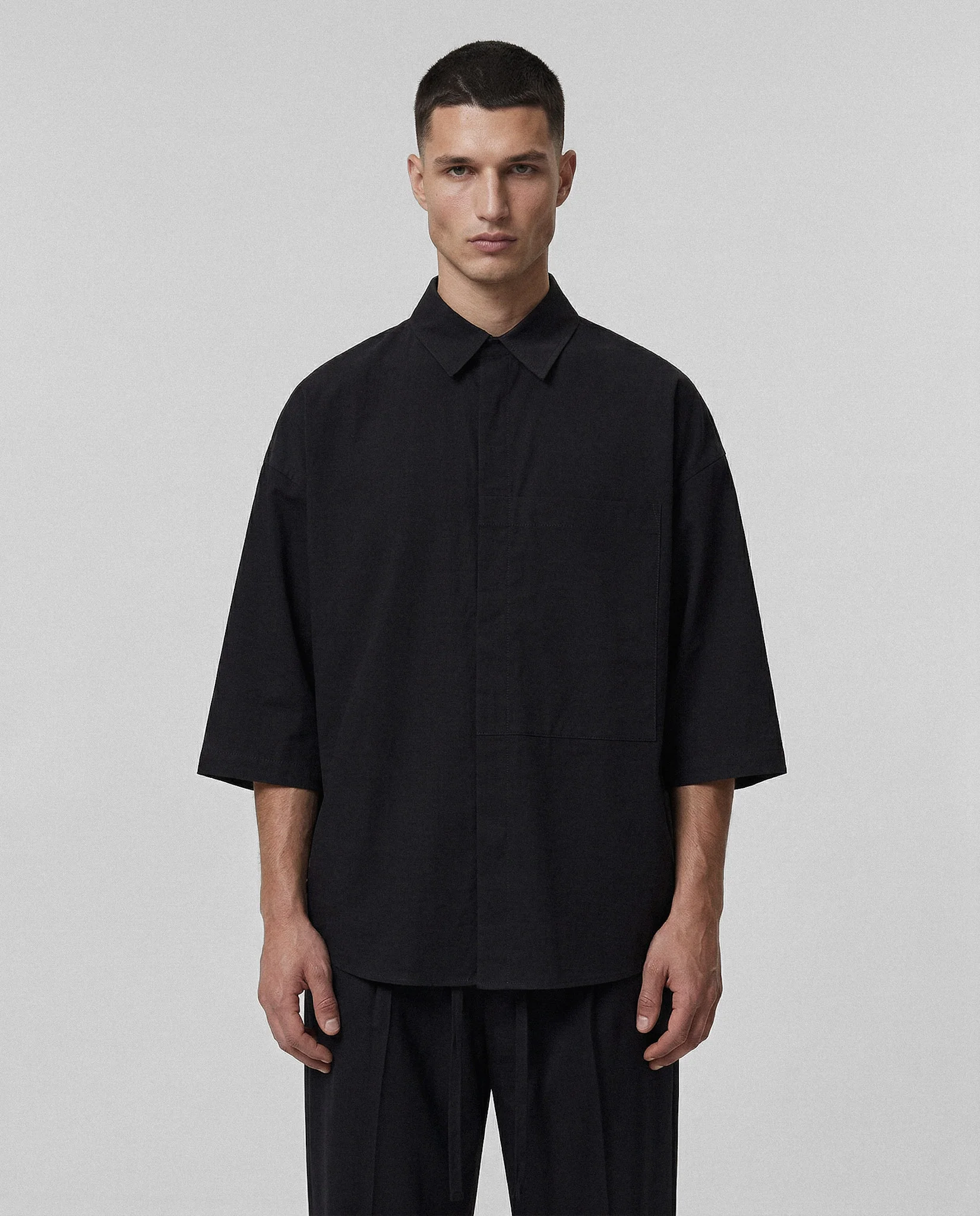 CAMISA SHIRT TRUSSES BOXY FIT MC