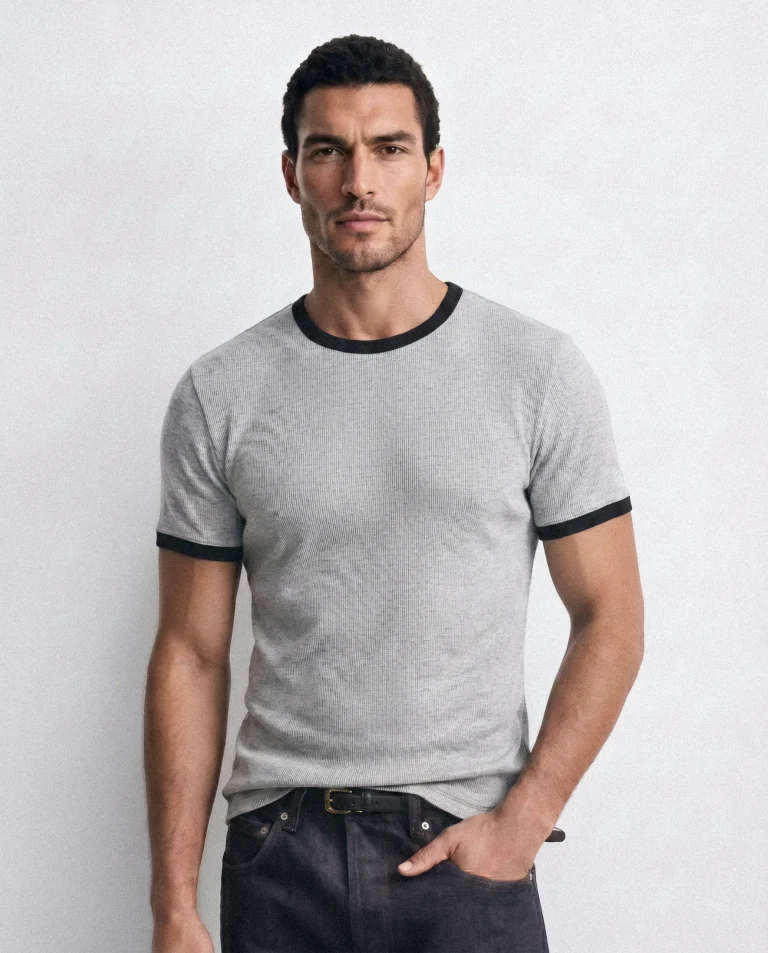 CAMISETA RINGER RIB TEE B&G