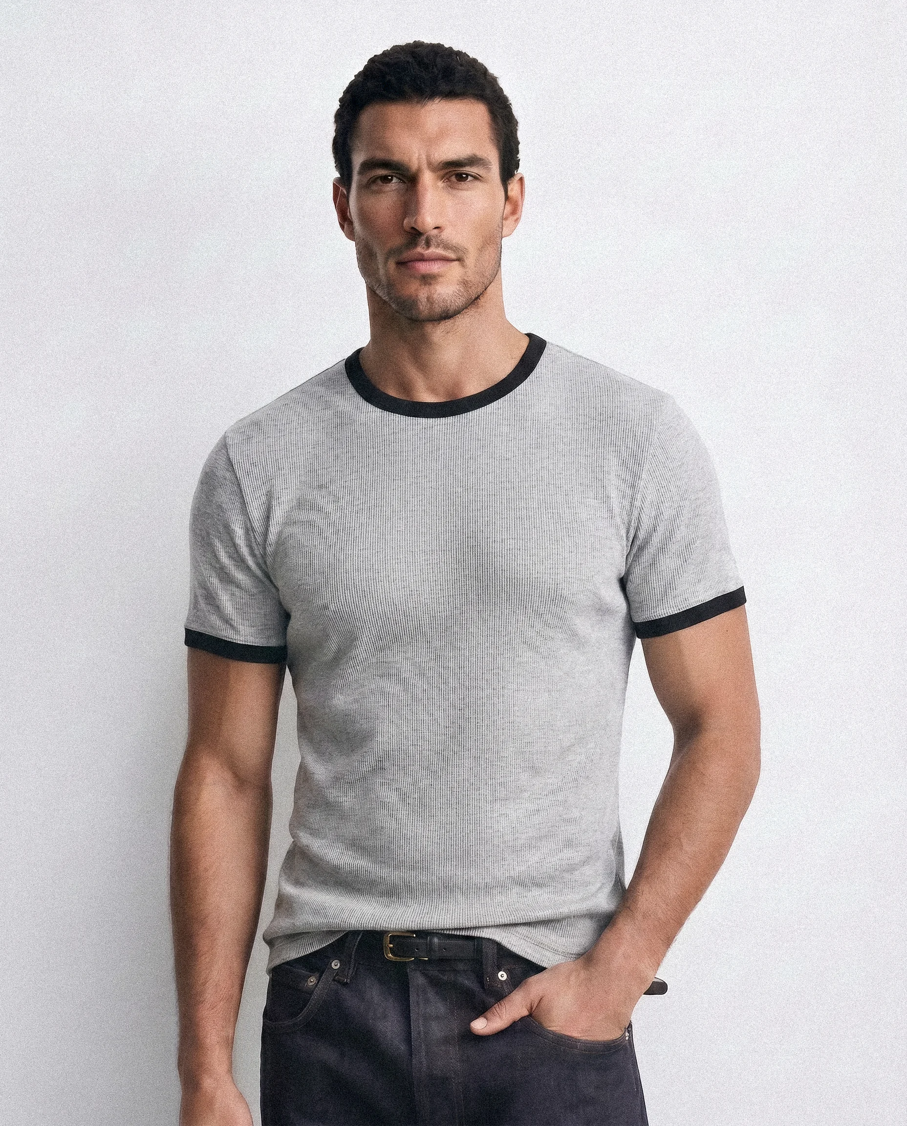 CAMISETA RINGER RIB TEE B&G