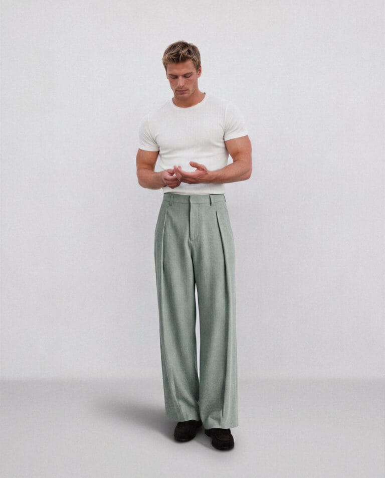 PANTALON TROUSER PIEGA