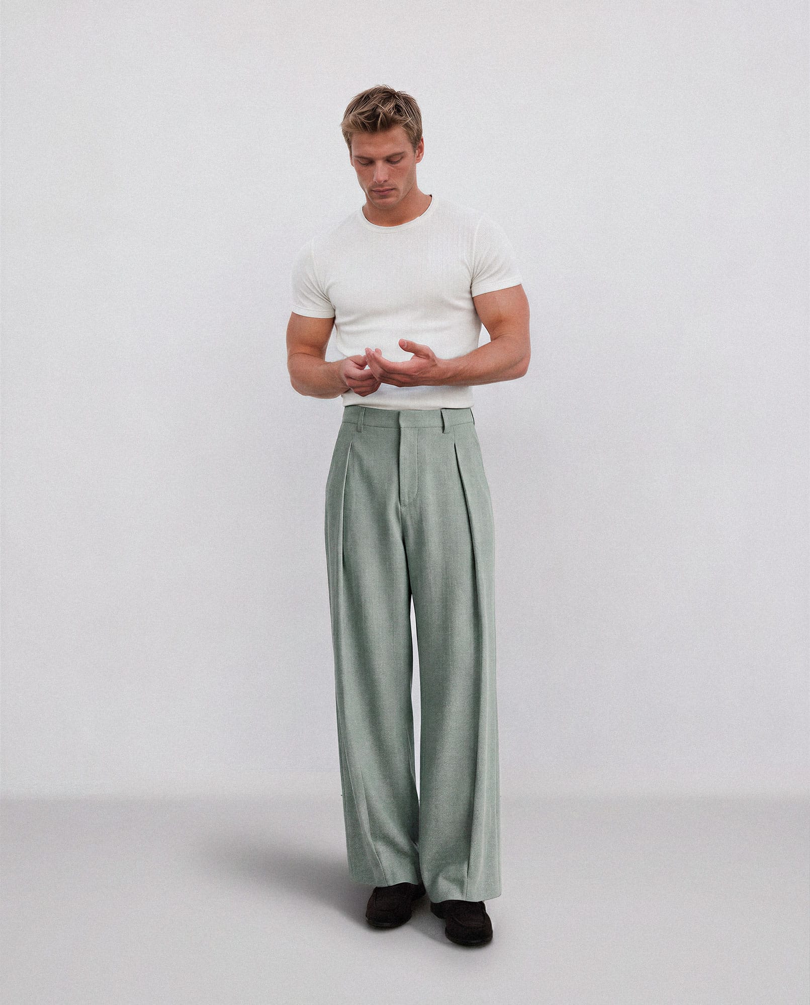 PANTALON TROUSER PIEGA