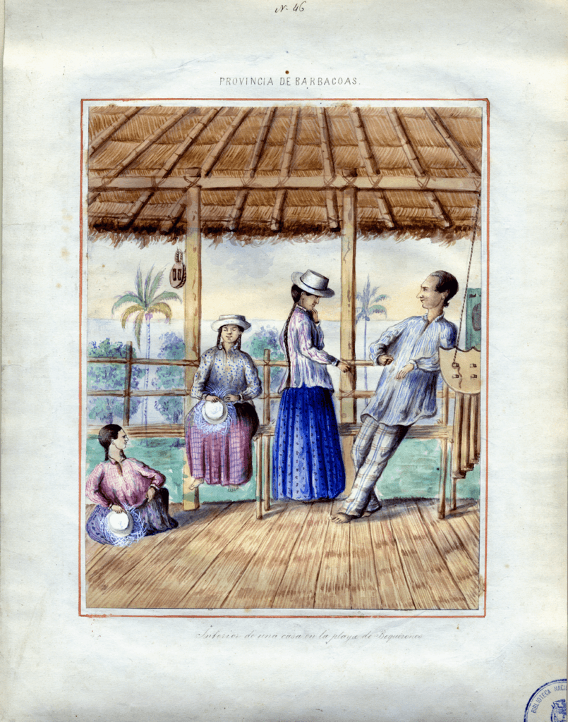 Acuarela de la Comisión Corográfica, 1853